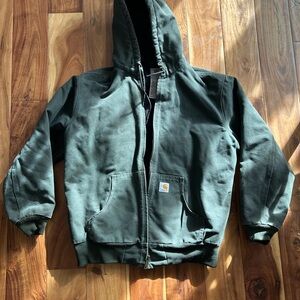 Carhartt Women’s Dark Green Hooded Jacket